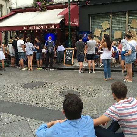 Quartier Montorgueil, Voie Pietonne, Dans Un Immeuble Du Xveme Daire Paris Dış mekan fotoğraf